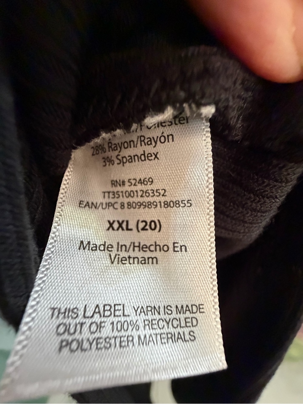 Black ribbed maxi dress NWOT - Picture 4 of 7